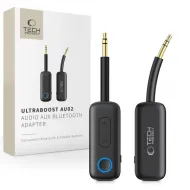 TECH-PROTECT ULTRABOOST AU02 AUDIO ADAPTER AUX BLUETOOTH 5.4 BLACK TECH-PROTECT ULTRABOOST AU02 AUDIO ADAPTER AUX BLUETOOTH 5.4 BLACK