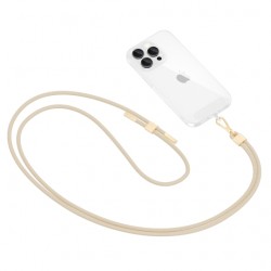 Tech-Protect C2S ROPE Crossbody Λουράκι Λαιμού για Κινητά - Χρυσό