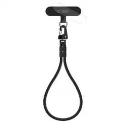 Tech-Protect C8S ROPE WRIST Λουράκι Καρπού για Κινητά - Μαύρο
