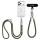 Tech-Protect C10S ROPE Crossbody Λουράκι Λαιμού για Κινητά, WRIST Λουράκι Καρπού για Κινητά - Πράσινο, Ασημί Tech-Protect C10S ROPE Crossbody Λουράκι Λαιμού για Κινητά, WRIST Λουράκι Καρπού για Κινητά - Πράσινο, Ασημί