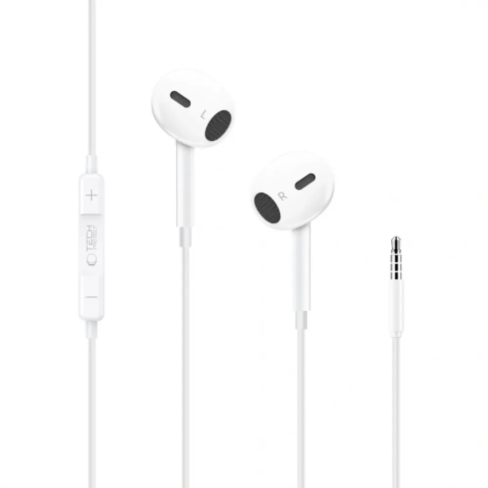 Tech-Protect Ultraboost Core G2 In-ear Handsfree Ακουστικά με Βύσμα 3.5mm Λευκό Tech-Protect Ultraboost Core G2 In-ear Handsfree Ακουστικά με Βύσμα 3.5mm Λευκό