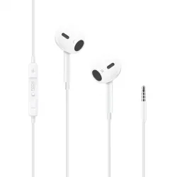 Tech-Protect Ultraboost Core G2 In-ear Handsfree Ακουστικά με Βύσμα 3.5mm Λευκό