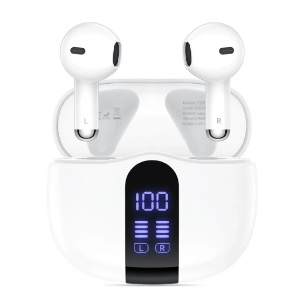 Tech-Protect Ultraboost Core G2 Earbud Bluetooth Handsfree Ακουστικά με Θήκη Φόρτισης Λευκά Tech-Protect Ultraboost Core G2 Earbud Bluetooth Handsfree Ακουστικά με Θήκη Φόρτισης Λευκά