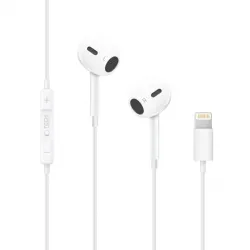 Tech-Protect Ultraboost Core G2 In-ear Handsfree Ακουστικά με Βύσμα Lightning Λευκό