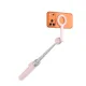 Tech-Protect selfie stick Bluetooth, με τρίποδο, Magsafe L10S - Ροζ