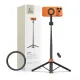 Tech-Protect selfie stick Bluetooth, με τρίποδο, Magsafe L10S - Μαύρο, Πορτοκαλί Tech-Protect selfie stick Bluetooth, με τρίποδο, Magsafe L10S - Μαύρο, Πορτοκαλί