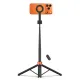 Tech-Protect selfie stick Bluetooth, με τρίποδο, Magsafe L10S - Μαύρο, Πορτοκαλί Tech-Protect selfie stick Bluetooth, με τρίποδο, Magsafe L10S - Μαύρο, Πορτοκαλί