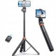 Tech-Protect selfie stick Bluetooth, με τρίποδο L03S - Μαύρο Tech-Protect selfie stick Bluetooth, με τρίποδο L03S - Μαύρο