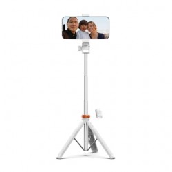 Tech-Protect selfie stick Bluetooth, με τρίποδο L03S - Λευκό Tech-Protect selfie stick Bluetooth, με τρίποδο L03S - Λευκό