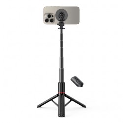 Tech-Protect selfie stick Bluetooth, με τρίποδο, Magsafe L06S - Μαύρο Tech-Protect selfie stick Bluetooth, με τρίποδο, Magsafe L06S - Μαύρο