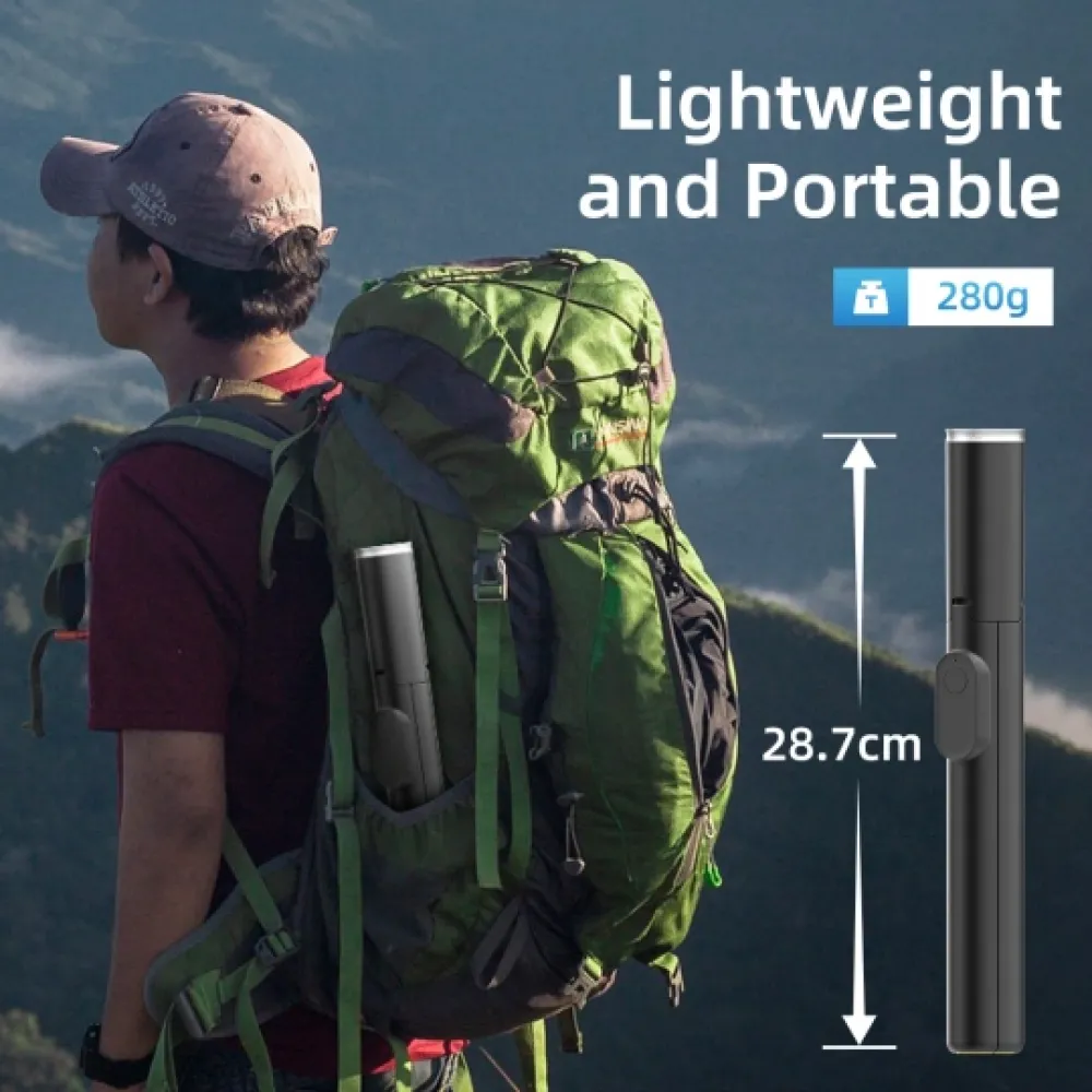 Tech-Protect selfie stick Bluetooth, με τρίποδο L09S - Μαύρο Tech-Protect selfie stick Bluetooth, με τρίποδο L09S - Μαύρο