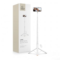 Tech-Protect selfie stick Bluetooth, με τρίποδο L09S - Μαύρο