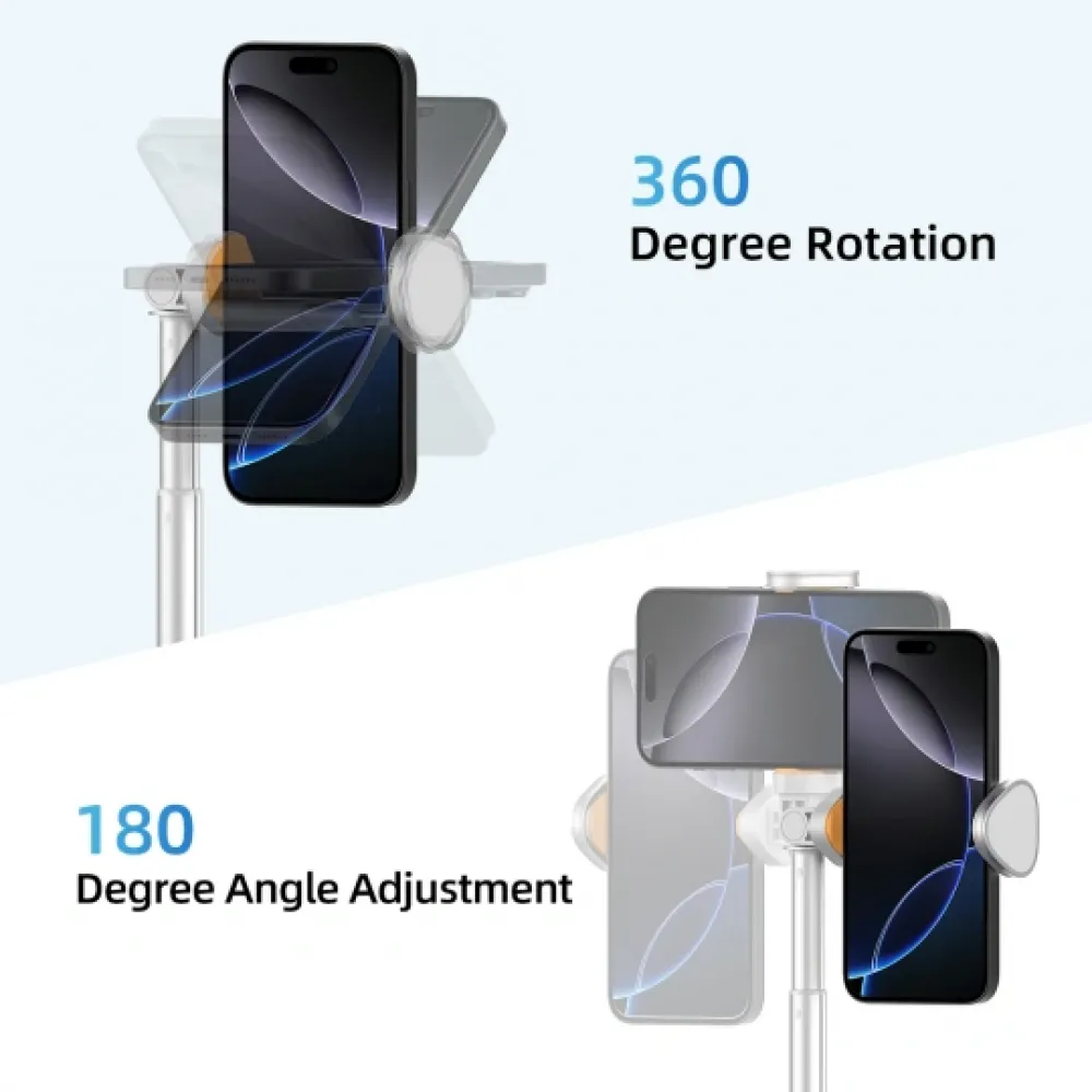 Tech-Protect selfie stick Bluetooth, με τρίποδο L09S - Μαύρο