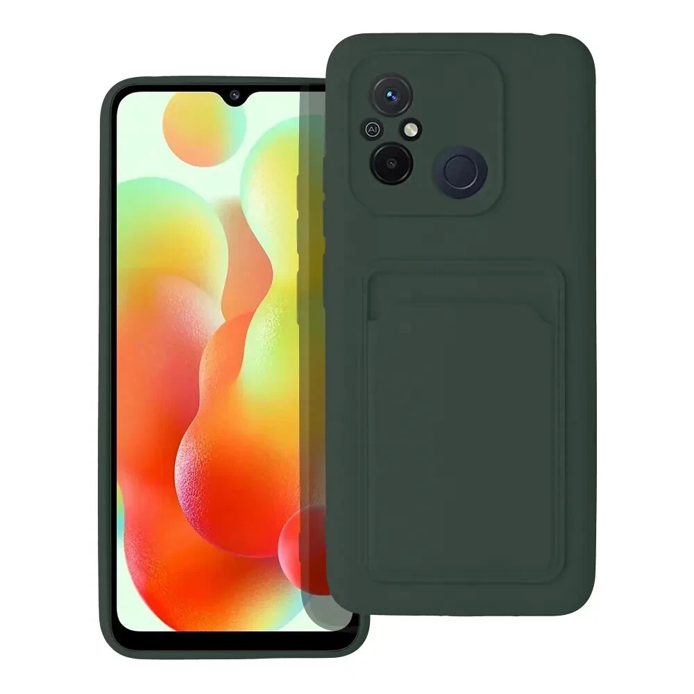 Forcell Υποδοχή Κάρτας Back Cover Σιλικόνης Πράσινο (Redmi 9A / 9AT) Forcell Υποδοχή Κάρτας Back Cover Σιλικόνης Πράσινο (Redmi 9A / 9AT)