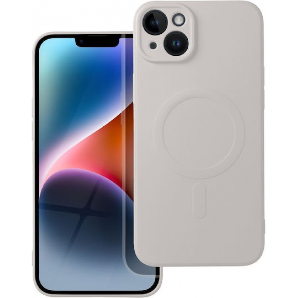 Mag Cover Back Cover Σιλικόνης Ροζ (iPhone 14 Plus) Mag Cover Back Cover Σιλικόνης Ροζ (iPhone 14 Plus)