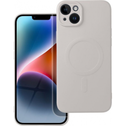 Mag Cover Back Cover Σιλικόνης Ροζ (iPhone 14 Plus)