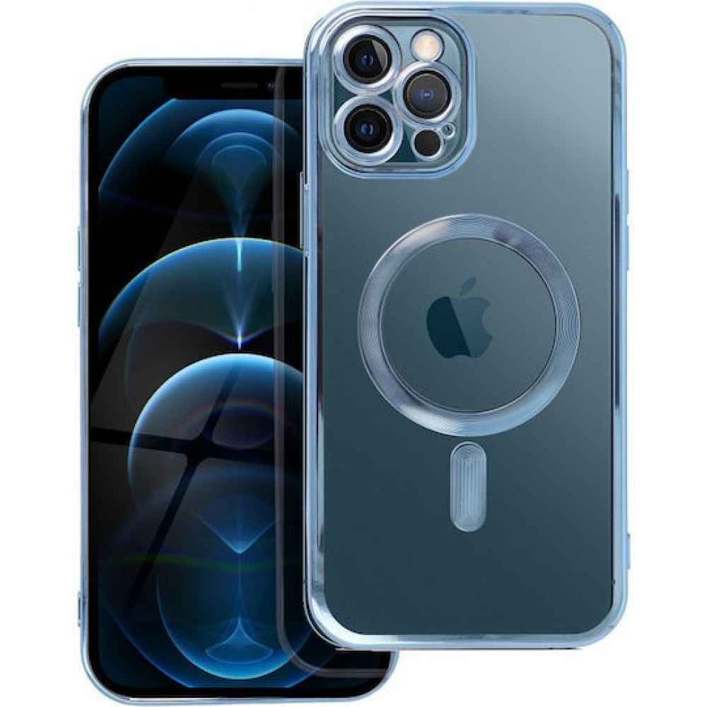 Electro Mag Cover Back Cover Δερματίνης Μπλε (iPhone 12 Pro Max) Electro Mag Cover Back Cover Δερματίνης Μπλε (iPhone 12 Pro Max)
