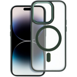 Matte Mag Cover Back Cover Πλαστικό Πράσινο (iPhone 15 Plus)