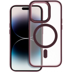 Matte Mag Cover Back Cover Πλαστικό Κόκκινο (iPhone 15 Plus)