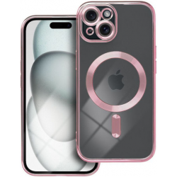Electro Back Cover Σιλικόνης Ροζ Χρυσό (iPhone 15)