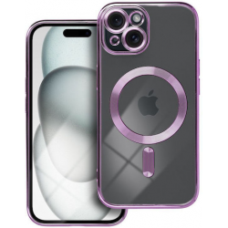 Electro Back Cover Σιλικόνης Μωβ (iPhone 15)