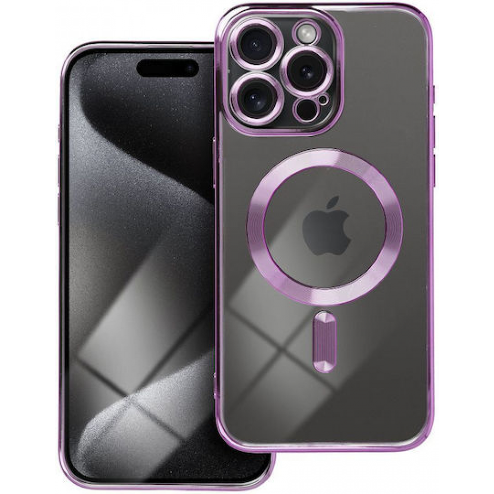 Back Cover Σιλικόνης Μωβ (iPhone 15 Pro) Back Cover Σιλικόνης Μωβ (iPhone 15 Pro)