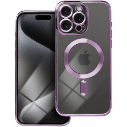 Back Cover Σιλικόνης Μωβ (iPhone 15 Pro)
