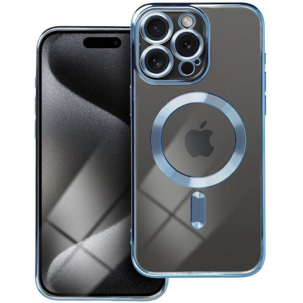 Back Cover Δερματίνης / Σιλικόνης Μπλε (iPhone 15 Pro) Back Cover Δερματίνης / Σιλικόνης Μπλε (iPhone 15 Pro)