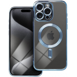 Back Cover Δερματίνης / Σιλικόνης Μπλε (iPhone 15 Pro)