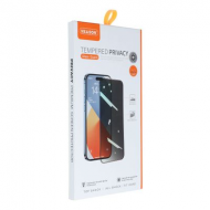 6D Pro Veason Full Glue Privacy Ματ Full Face Tempered Glass Μαύρο (iPhone 11 / iPhone XR)