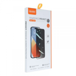6D Pro Veason Full Glue Privacy Ματ Full Face Tempered Glass Μαύρο (iPhone 11 / iPhone XR)