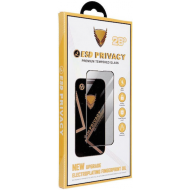OG Premium Full Glue Privacy Ματ Full Face Tempered Glass Μαύρο (iPhone 13 Pro Max / iPhone 14 Plus)