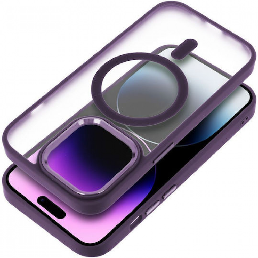 Matte Mag Back Cover Πλαστικό / Σιλικόνης Μωβ (iPhone 16 Pro Max)