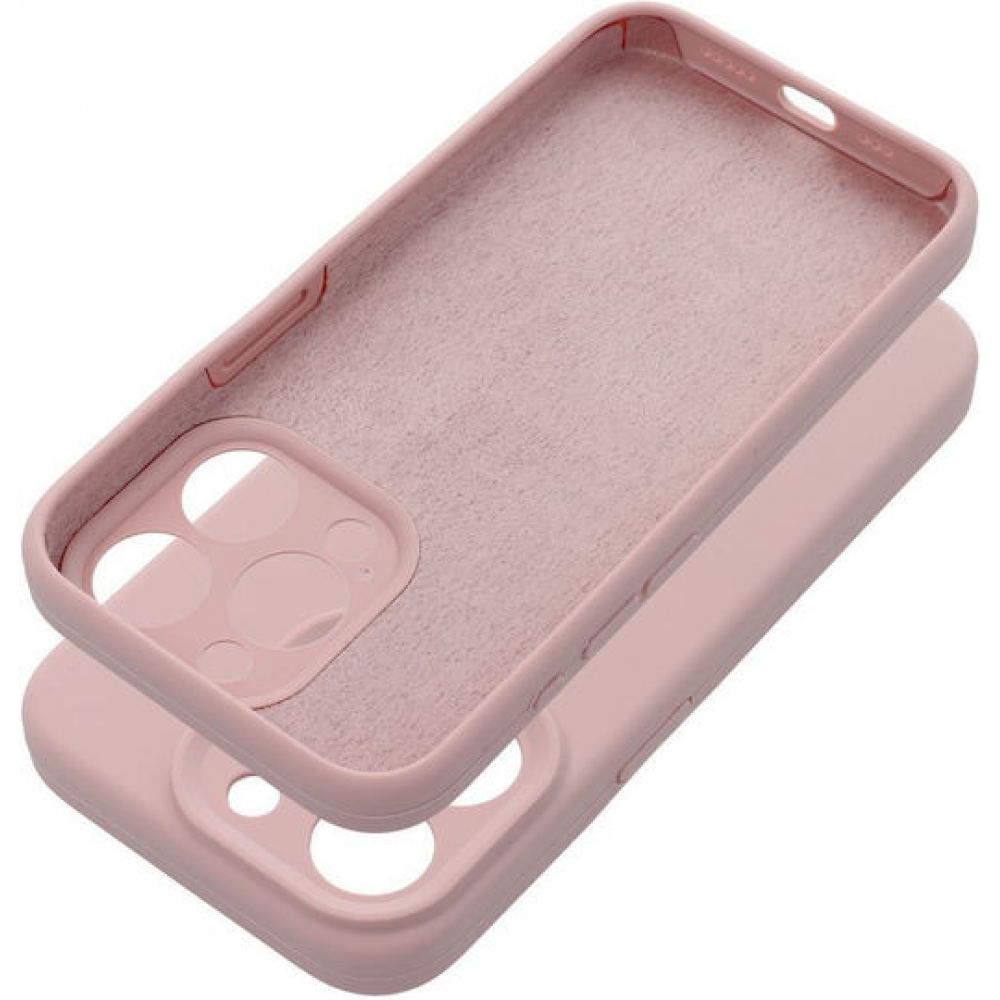 Back Cover Σιλικόνης 2mm Μπεζ (iPhone 16 Pro)