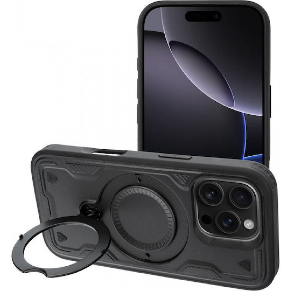 Frost Back Cover Σιλικόνης / Πλαστικό Μαύρο (iPhone 12 Pro Max / iPhone 13 Pro Max) Frost Back Cover Σιλικόνης / Πλαστικό Μαύρο (iPhone 12 Pro Max / iPhone 13 Pro Max)