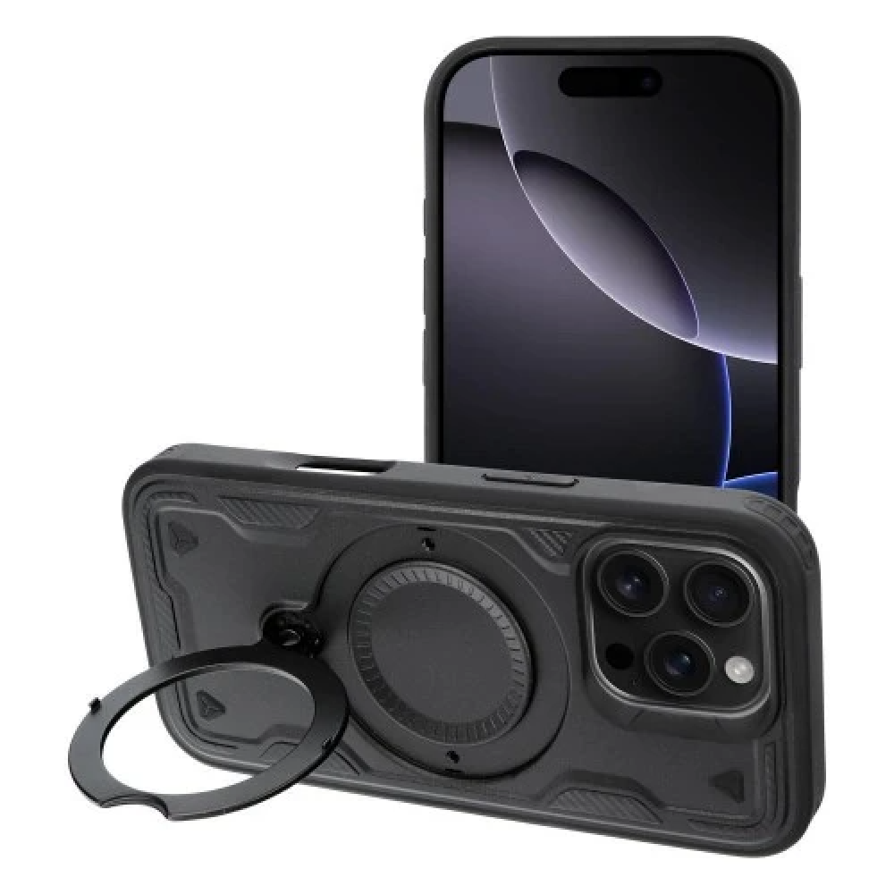 Case FROST ARMOR Μαύρο (iPhone 16 Pro Max) Case FROST ARMOR Μαύρο (iPhone 16 Pro Max)