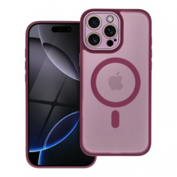 Variete Mag Cover Back Cover Tempered Glass / Σιλικόνης / Πλαστικό Μωβ (iPhone 16 Pro)