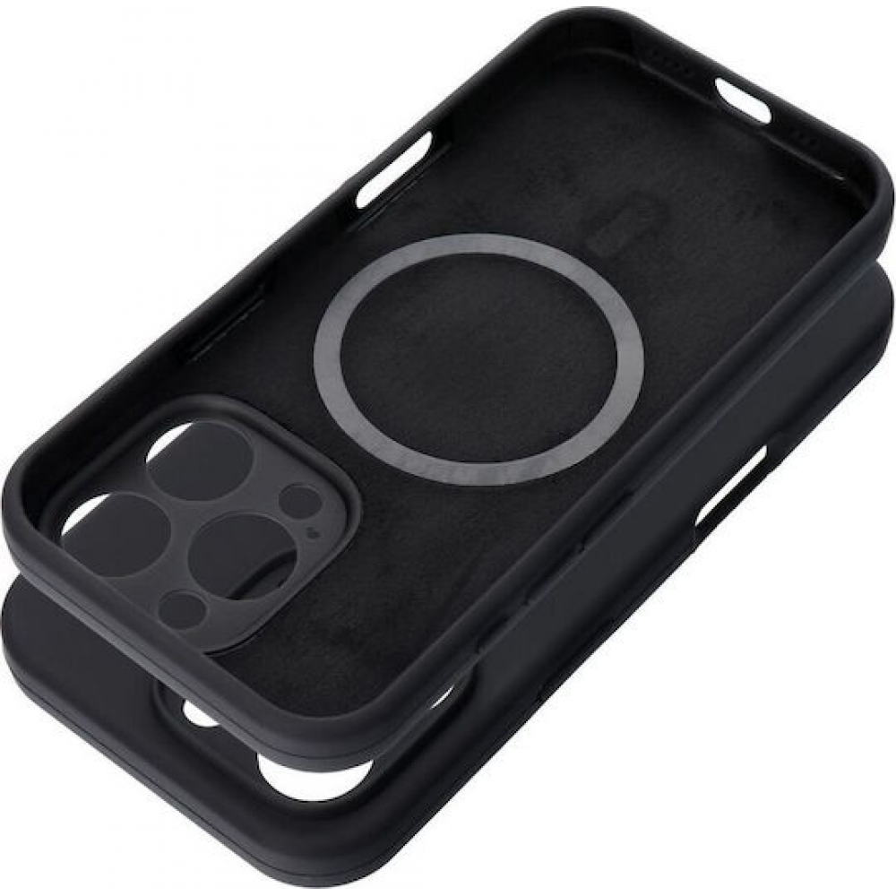 Back Cover Σιλικόνης 2mm Μαύρο (iPhone 15 Pro Max) Back Cover Σιλικόνης 2mm Μαύρο (iPhone 15 Pro Max)