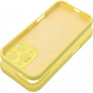 Back Cover Σιλικόνης 2mm Κίτρινο (iPhone 16 Pro Max)
