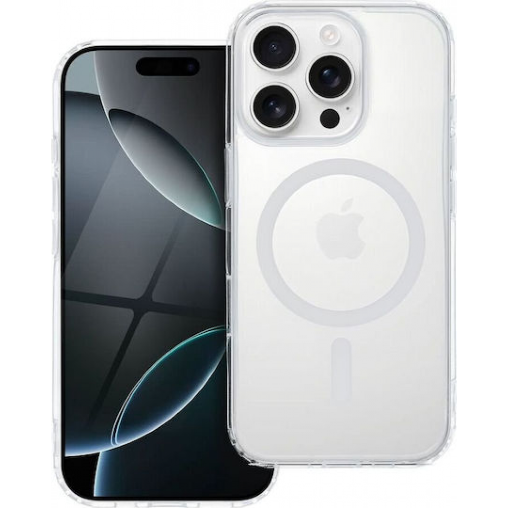 Mag Cover Back Cover Πλαστικό / Σιλικόνης Λευκό (iPhone 17) Mag Cover Back Cover Πλαστικό / Σιλικόνης Λευκό (iPhone 17)