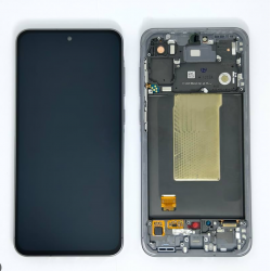 Οθόνη για Galaxy A56 5G – LCD Μαύρη Με Frame (OEM, In-Cell, SM-A566B)