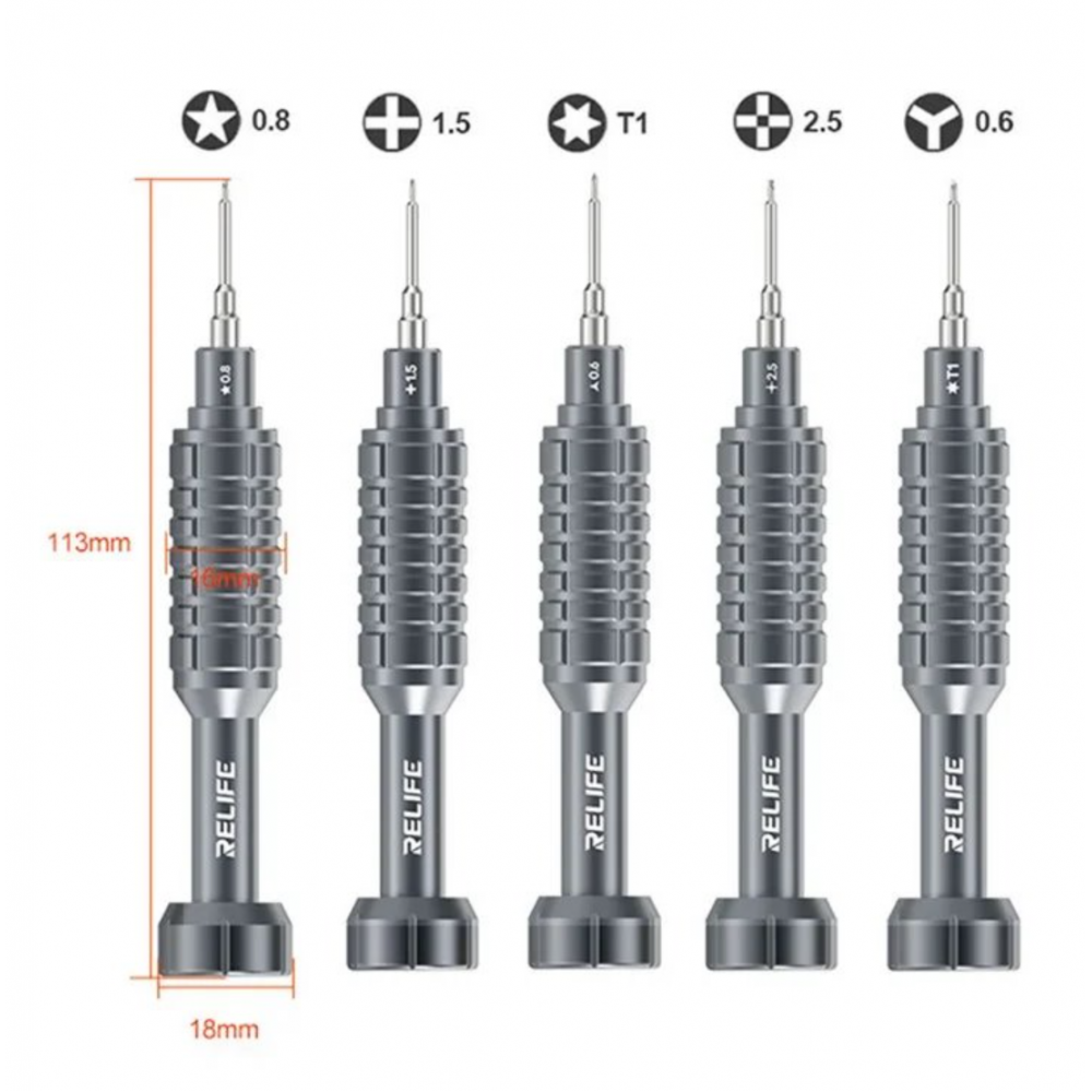 RL-730A Steel King Screwdriver Set