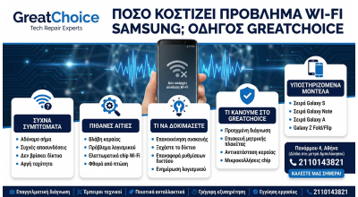 Πόσο κοστίζει Πρόβλημα Wi-Fi Samsung; Οδηγός GreatChoice