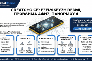 GreatChoice: Εξειδίκευση Redmi, Πρόβλημα Αφής, Πανόρμου 4