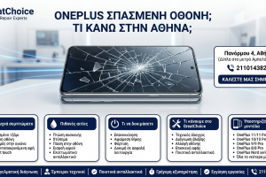 OnePlus Σπασμένη Οθόνη; τι κάνω στην Αθήνα;