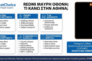 Redmi Μαύρη Οθόνη; τι κάνω στην Αθήνα;