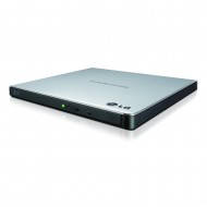 Hitachi-LG Data Storage Εξωτερικός Οδηγός Εγγραφής/Ανάγνωσης CD/DVD για Desktop / Laptop Ασημί