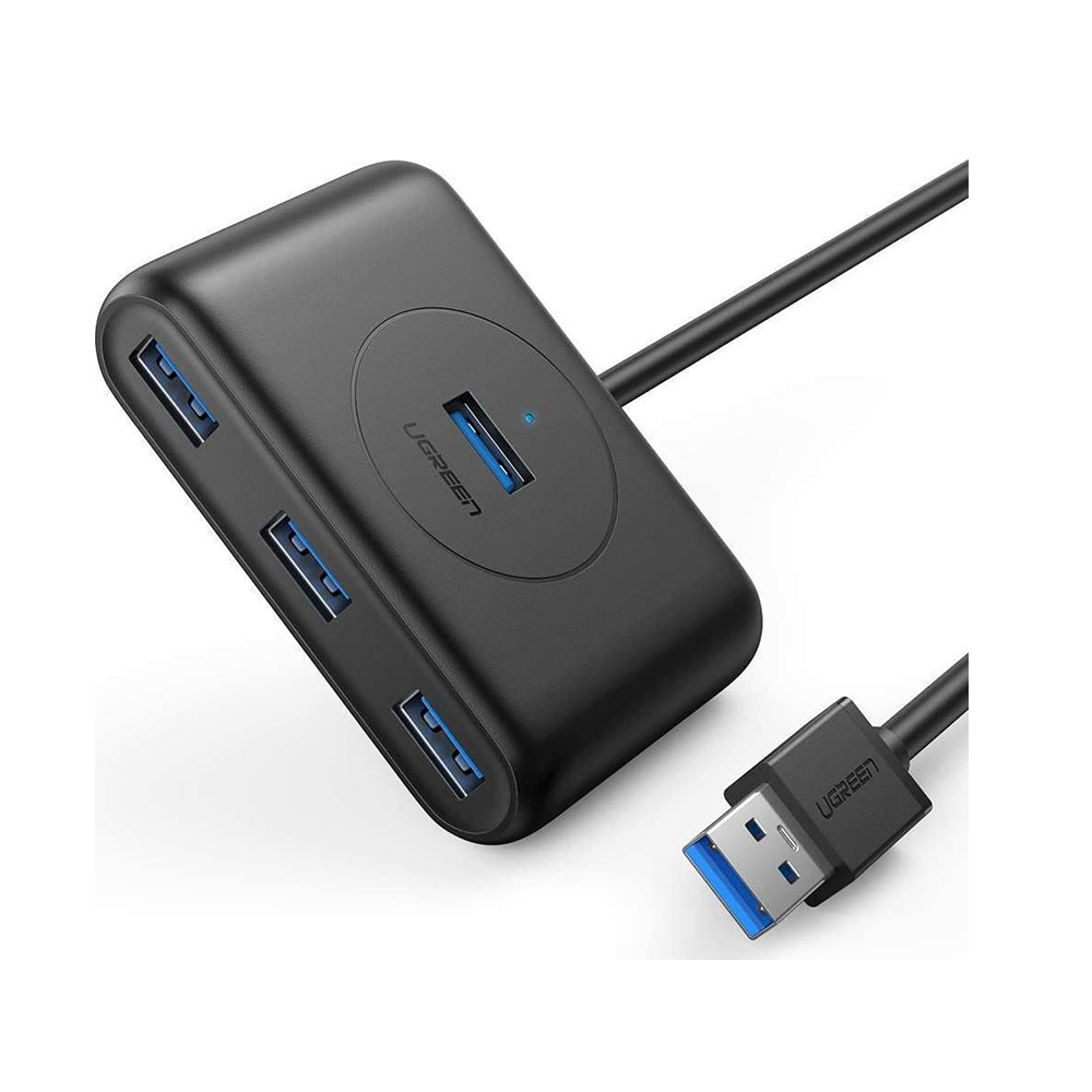 UΠράσινο 4-in-1 USB 3.0 Data Hub (20290) (UGR20290)