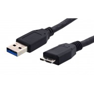 POWERTECH καλώδιο USB σε Micro B USB CAB-U004, 5Gbps, 1.5m, μαύρο