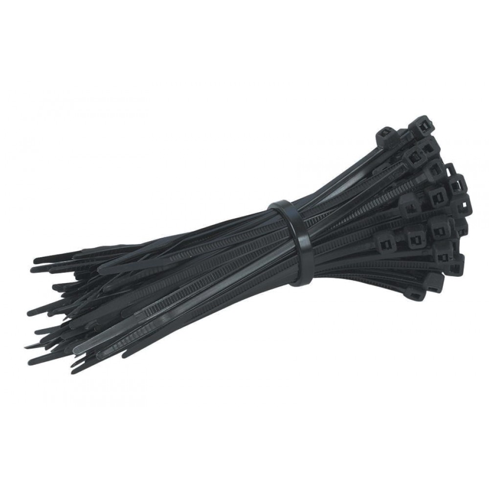POWERTECH Δεματικά καλωδίων TIES-005, 150x3mm, μαύρα, 100τμχ POWERTECH Δεματικά καλωδίων TIES-005, 150x3mm, μαύρα, 100τμχ